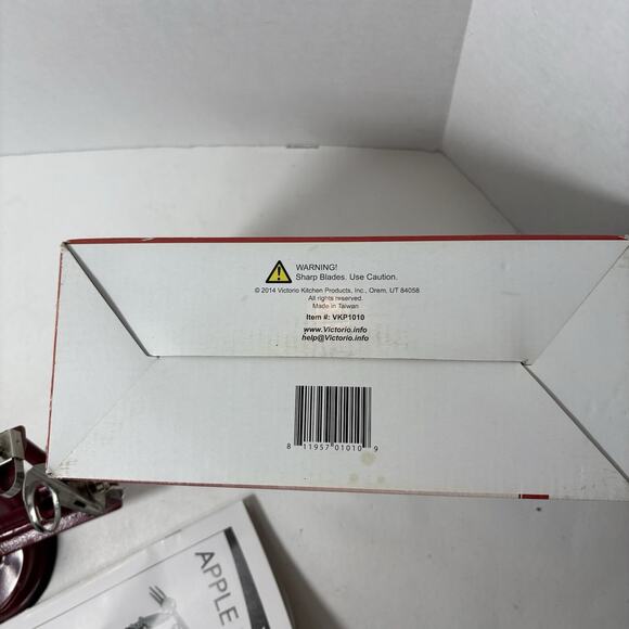 Victorio Apple Peeler Cast Iron Potato VKP1010 Suction Base Slice Core Manual F2 - Picture 16 of 16